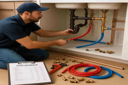 how much to replace plumbing in a house