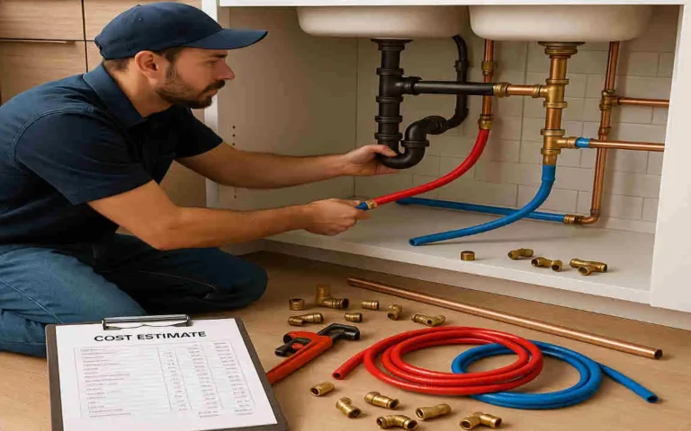 how much to replace plumbing in a house