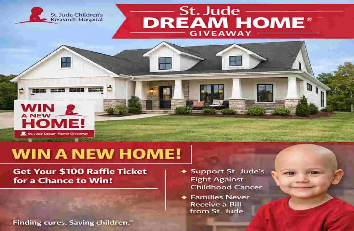 does the st jude dream house come furnished