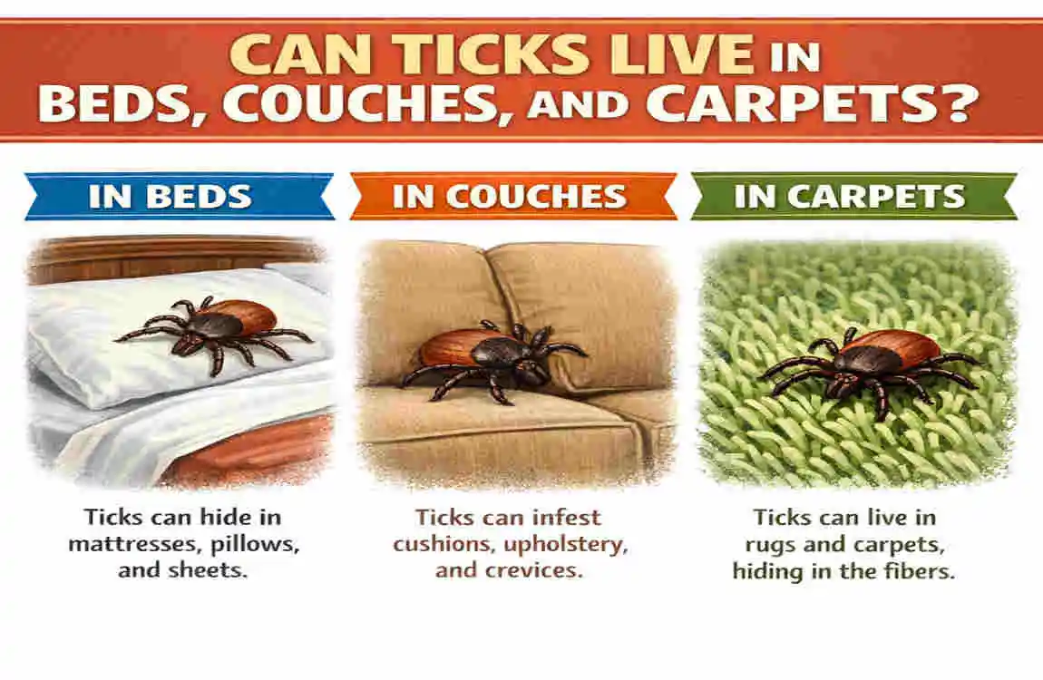 How Long Can Ticks Live in a House?