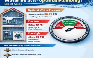 what pressure should my house water be at plumbing
