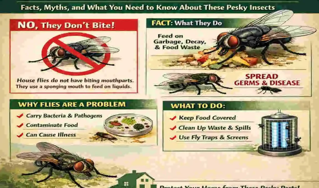 Do House Flies Bite?