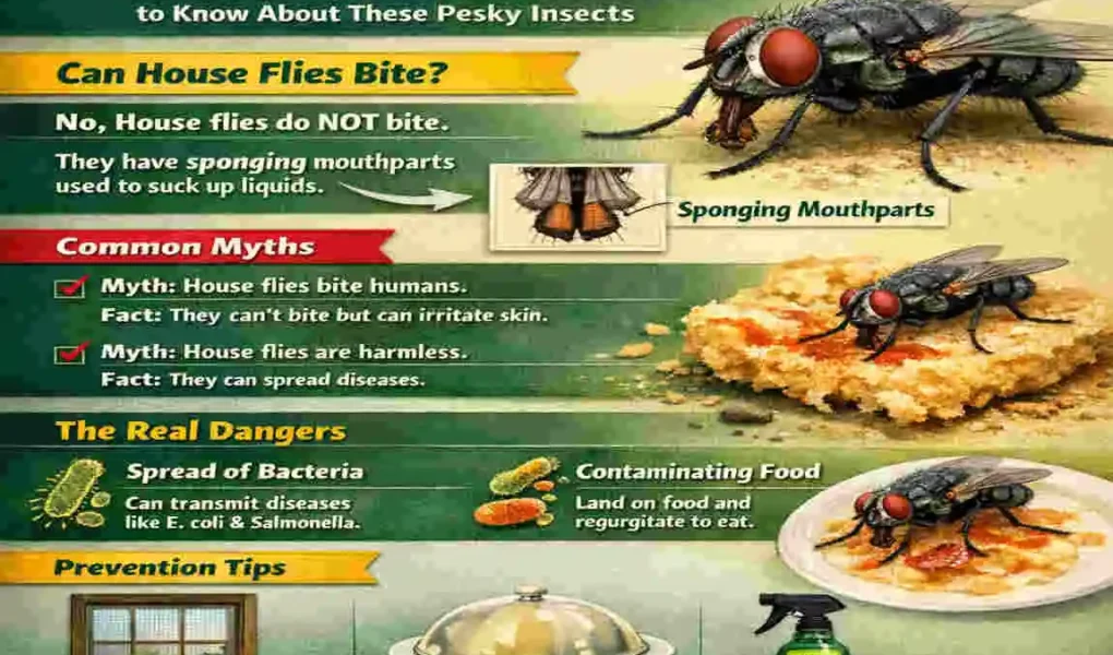 Do House Flies Bite?