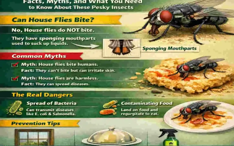 Do House Flies Bite?