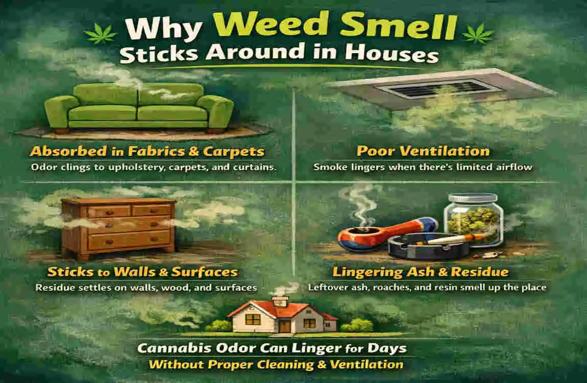 how to get rid of weed smell in house