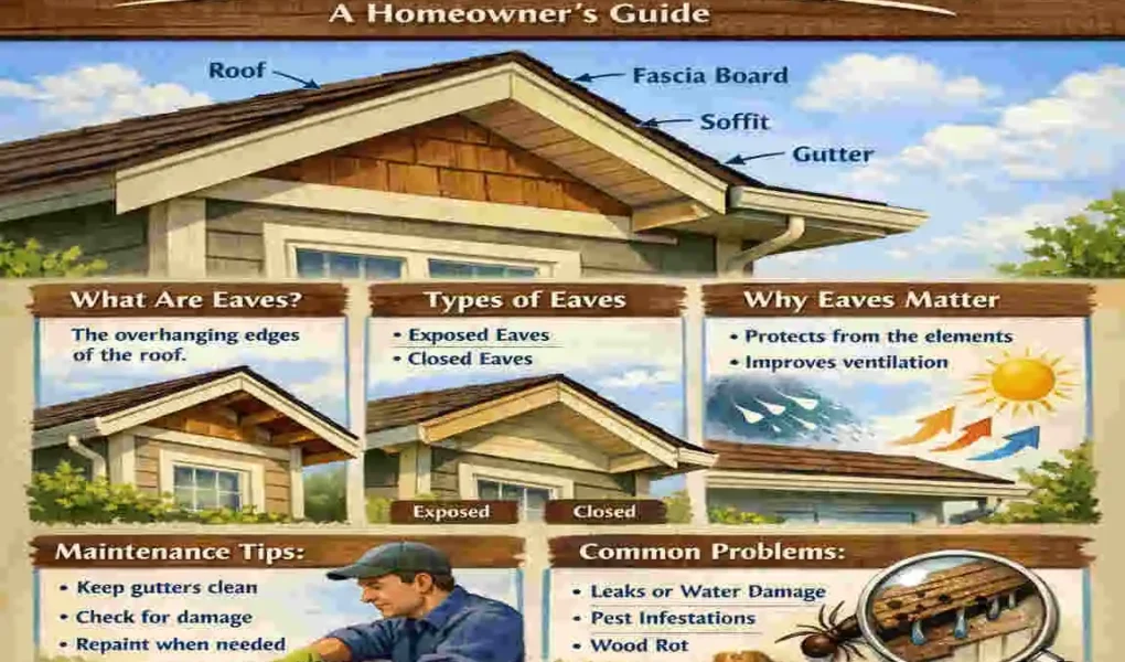 what are eaves on a house