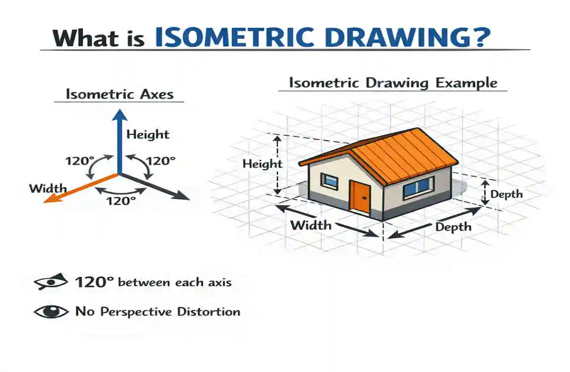How to Create an Isometric House Drawing: Quick Guide