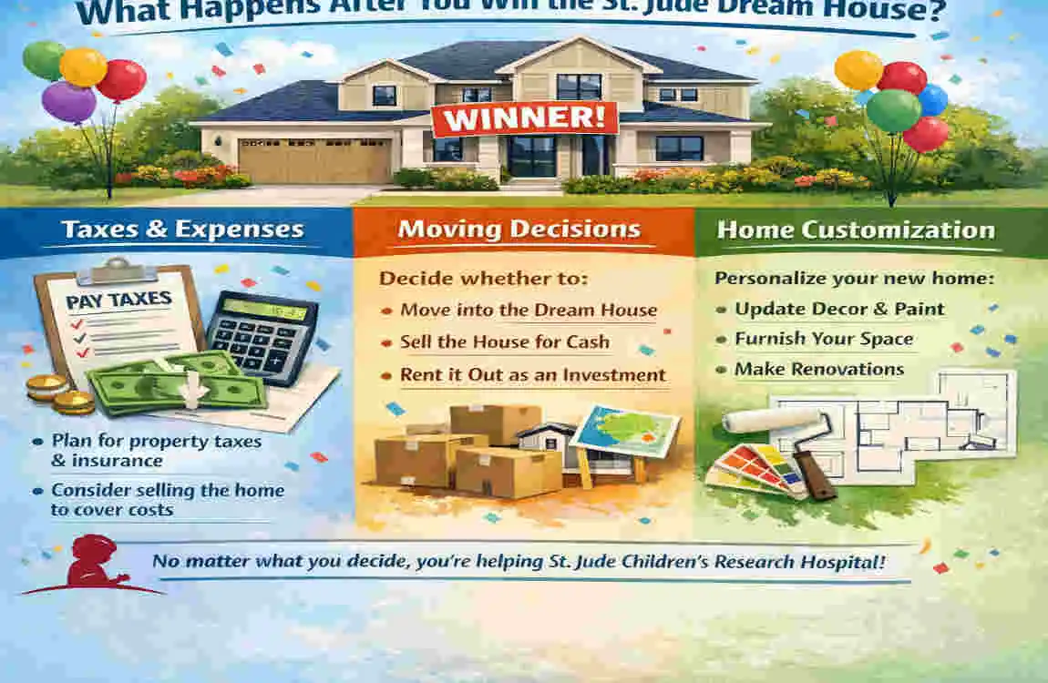 does the st jude dream house come furnished