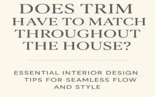Does Trim Have to Match Throughout the House? Essential Interior Design Tips for Seamless Flow and Style