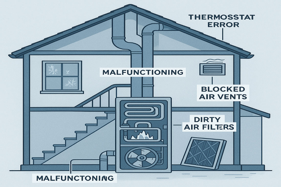 why heat not working in house