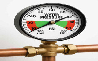 what pressure should my house water be at