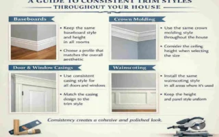does trim have to match throughout the house