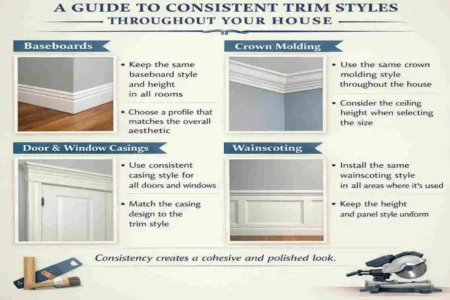 does trim have to match throughout the house