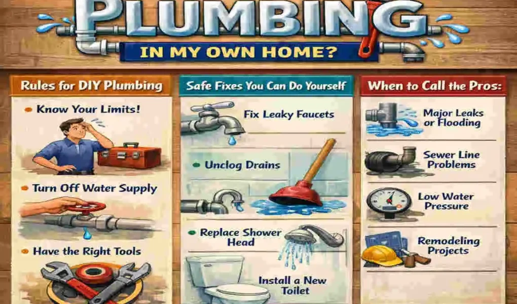 Can I Do Plumbing in My Own House? DIY Tips and Rules