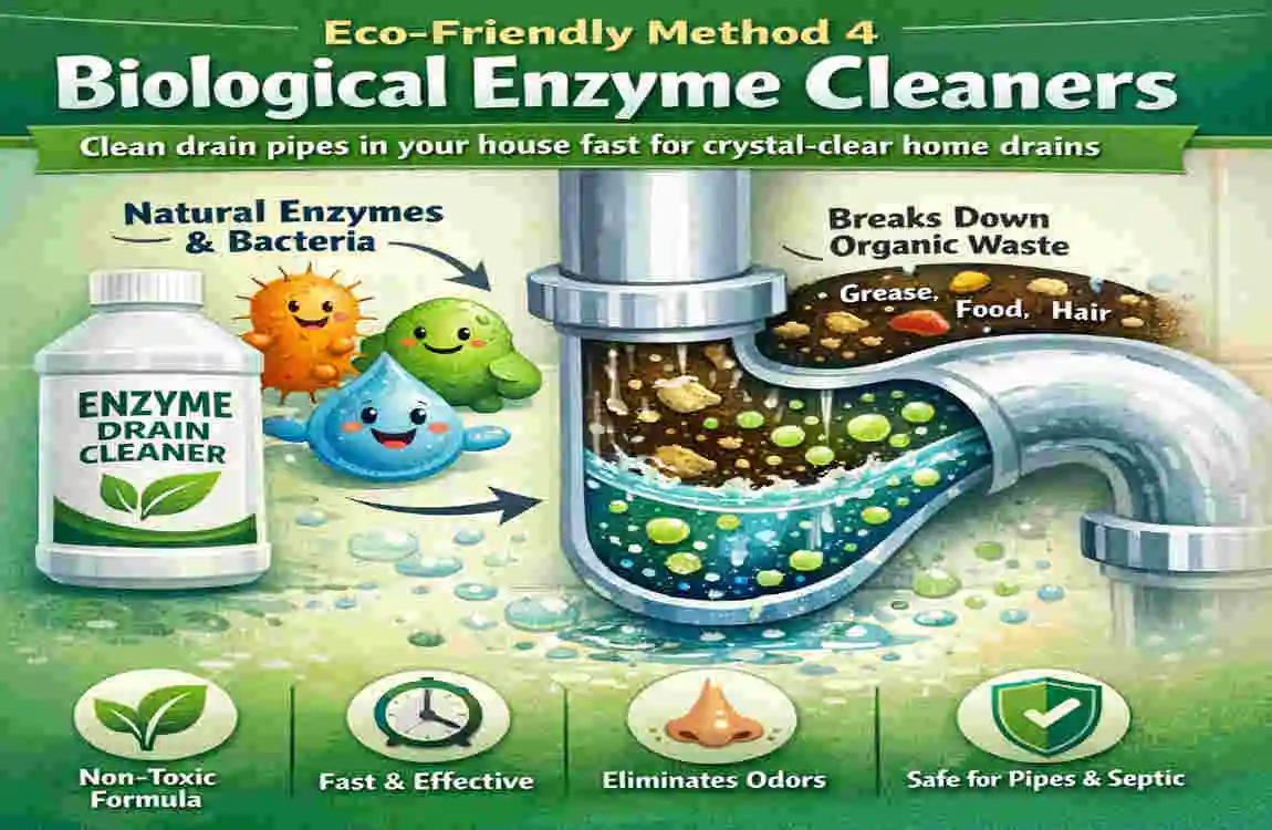 How to Clean Drain Pipes in Your House Fast: Eco-Friendly Tips for Crystal-Clear Home Drains