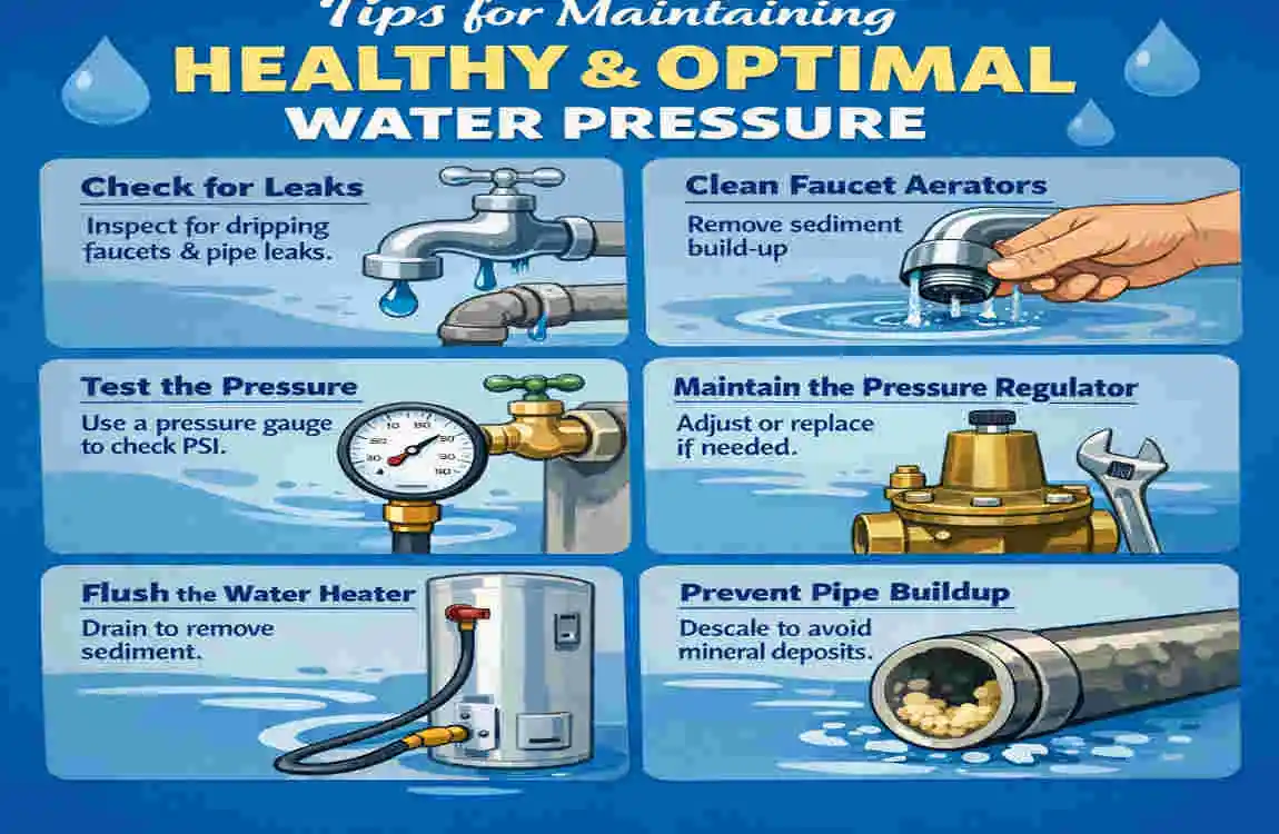 what pressure should my house water be at plumbing