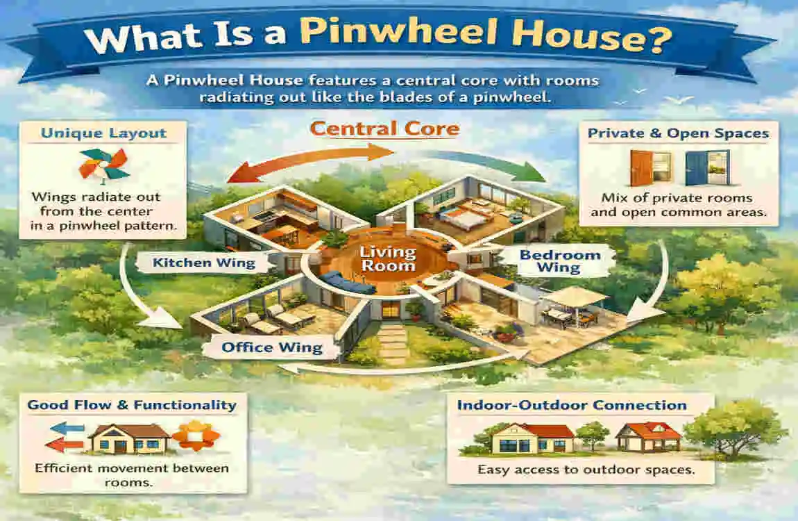 Pinwheel House