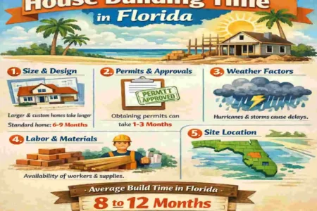 how long to build a house in florida