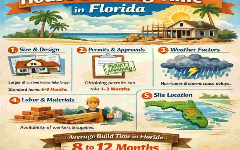 how long to build a house in florida