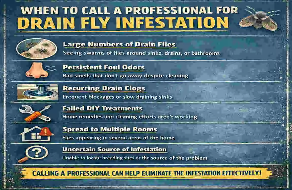 how to get rid of drain flies in my house