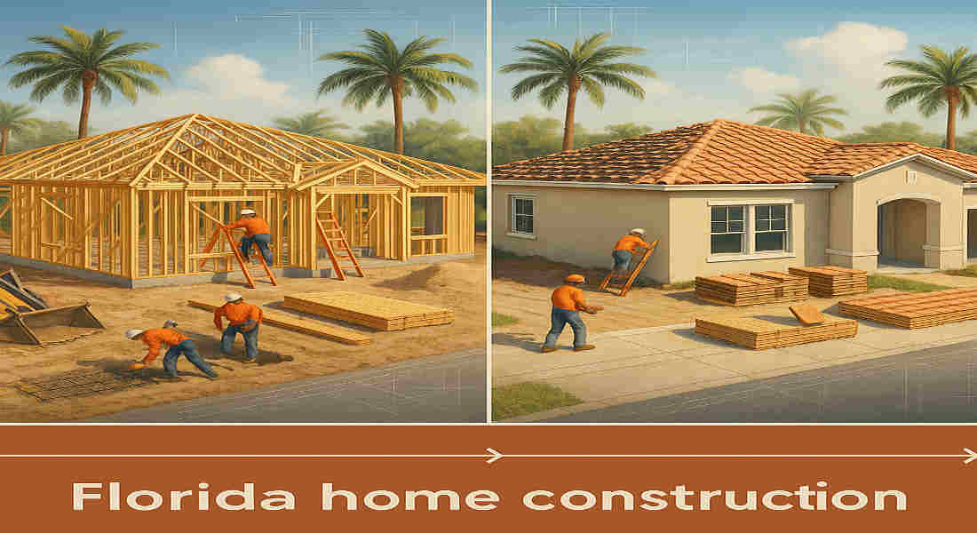 how long to build a house in florida