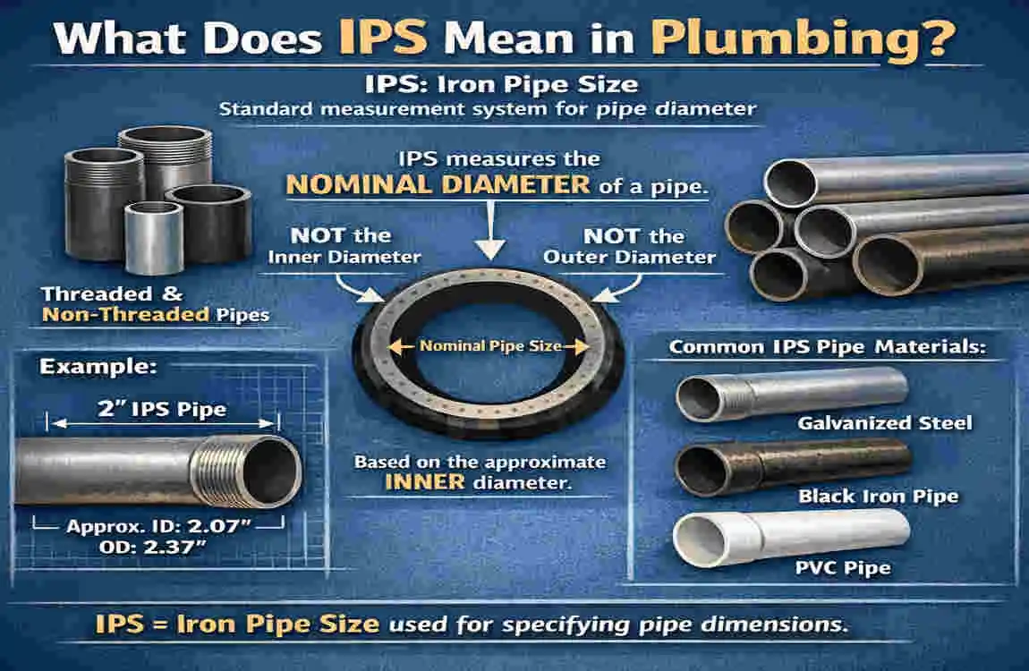 what is ips connection in home plumbing