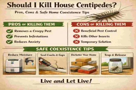 Should I Kill House Centipedes?
