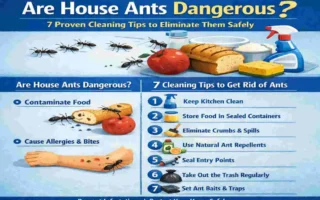 Are House Ants Dangerous? Essential Cleaning Tips to Stay Safe