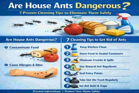 Are House Ants Dangerous? Essential Cleaning Tips to Stay Safe