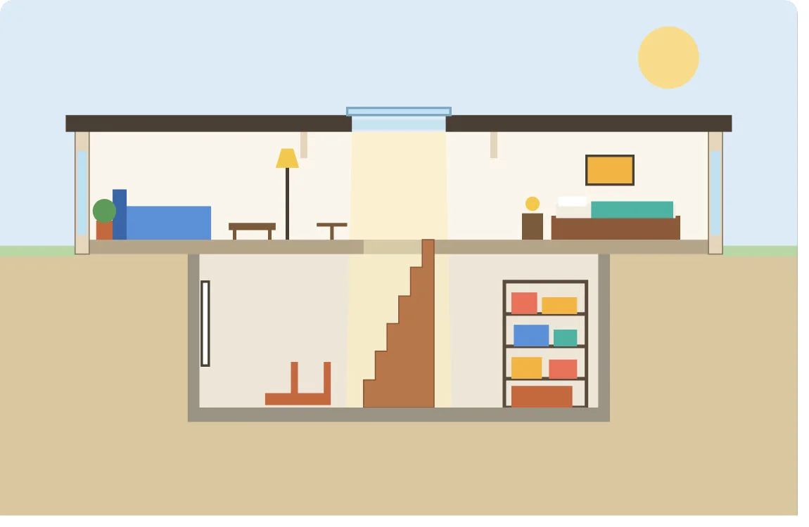 Pinwheel House