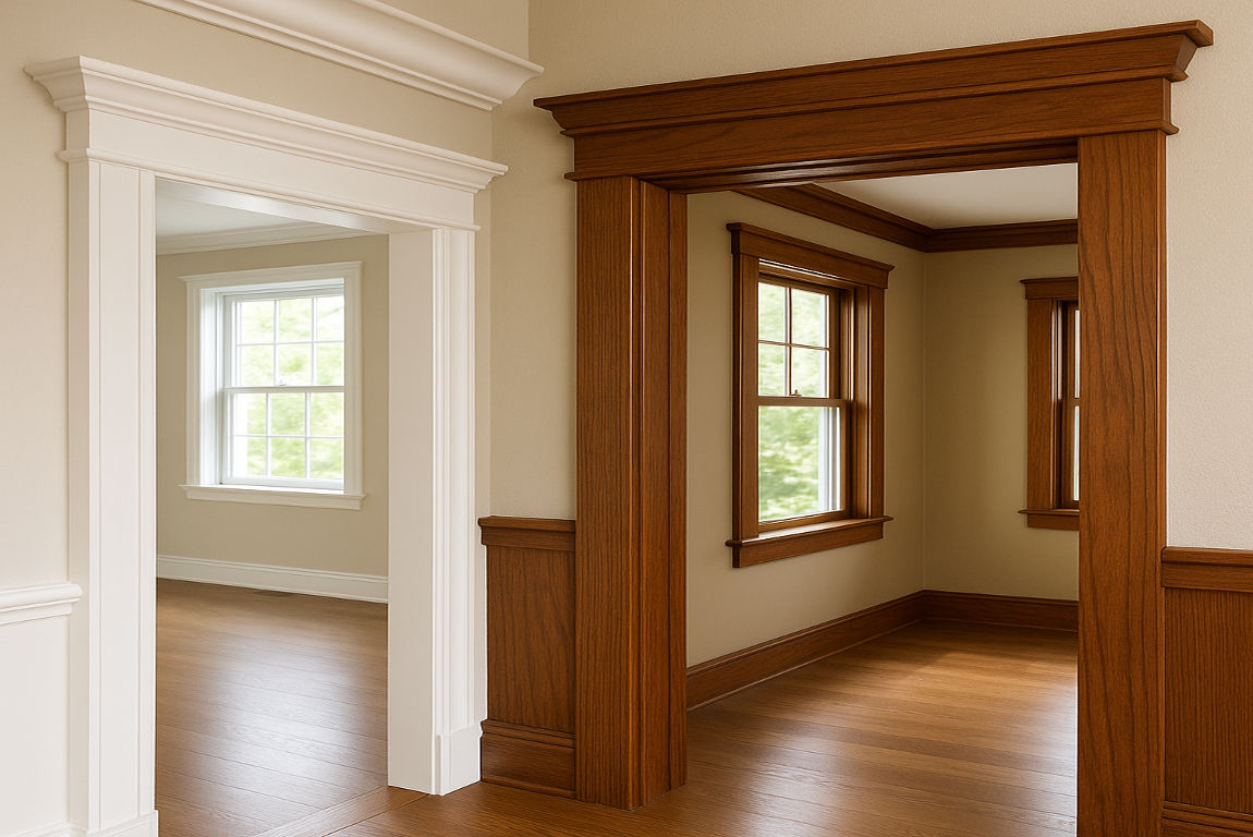 does trim have to match throughout the house