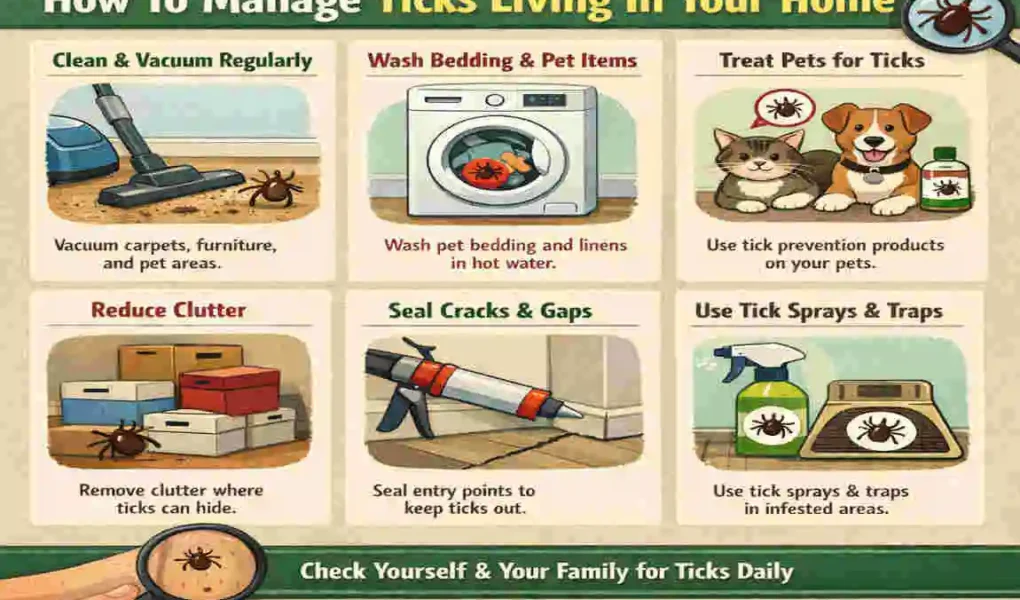 How Long Can Ticks Live in a House?