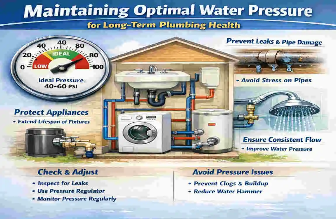 what pressure should my house water be at plumbing