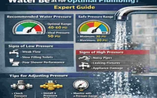 what pressure should my house water be at plumbing