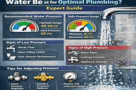 what pressure should my house water be at plumbing