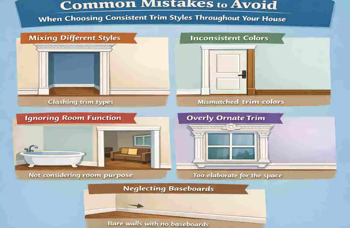does trim have to match throughout the house