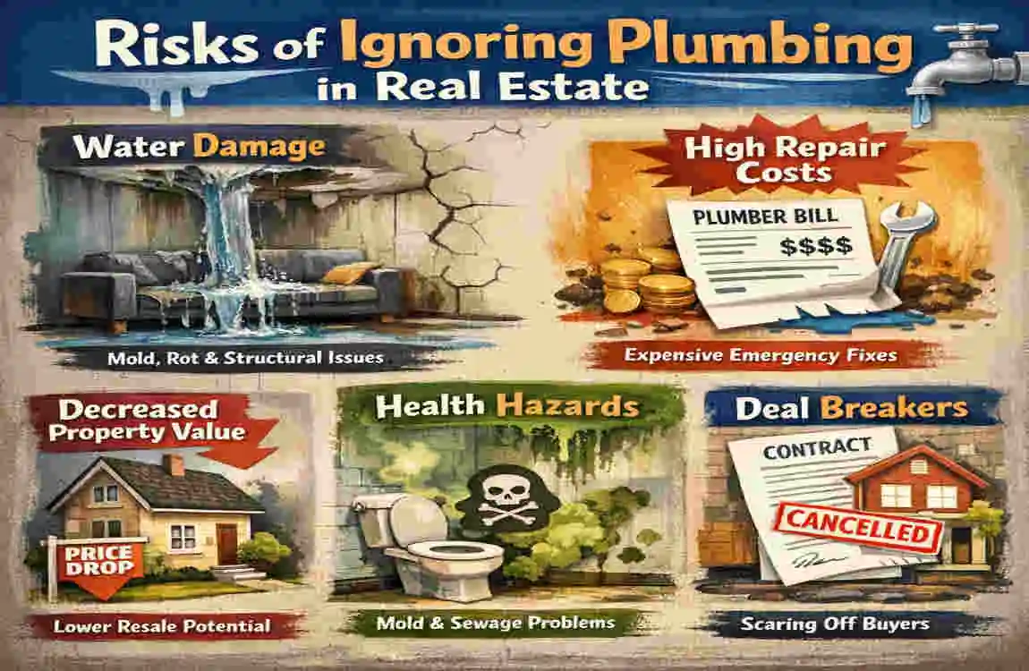 is home plumbing a fixture in real estate
