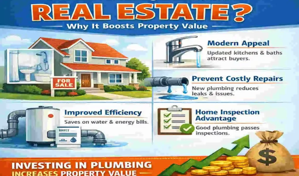 is home plumbing a fixture in real estate
