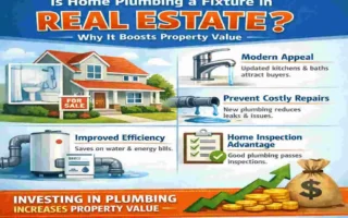 is home plumbing a fixture in real estate