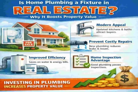 is home plumbing a fixture in real estate