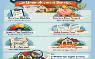 does unemployment count as income when buying a house