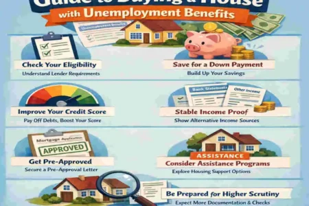 does unemployment count as income when buying a house