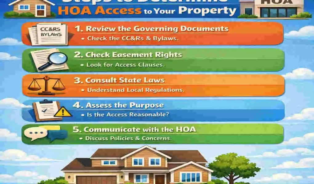 does the hoa have a key to your house
