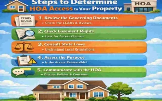 does the hoa have a key to your house