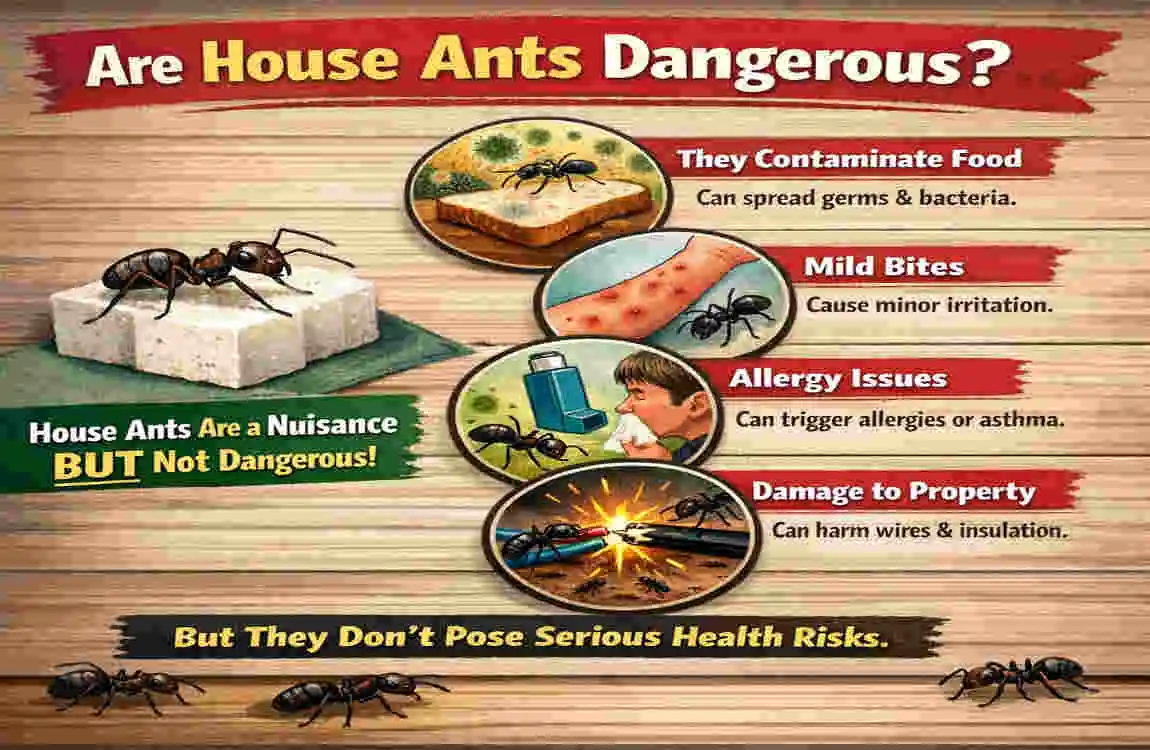 Are House Ants Dangerous?
