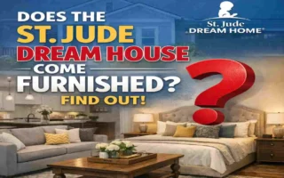 does the st jude dream house come furnished