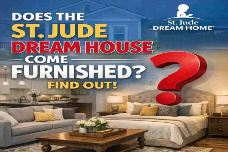 does the st jude dream house come furnished