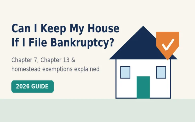 can i keep my house if i file bankruptcy