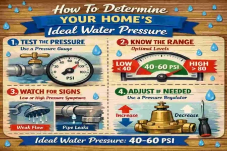 what pressure should my house water be at plumbing