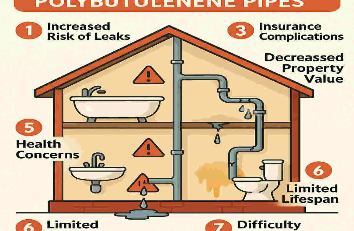 can you sell a house with polybutylene pipes